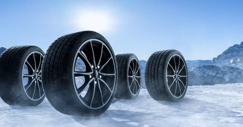 set of winter tires