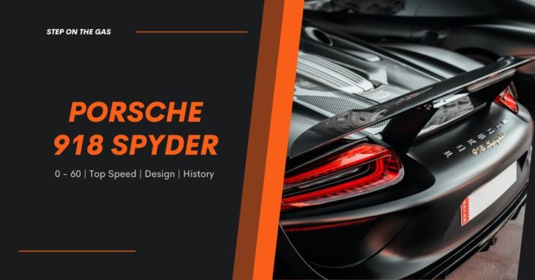 Step On The Gas: Porsche 918 Spyder 0-60