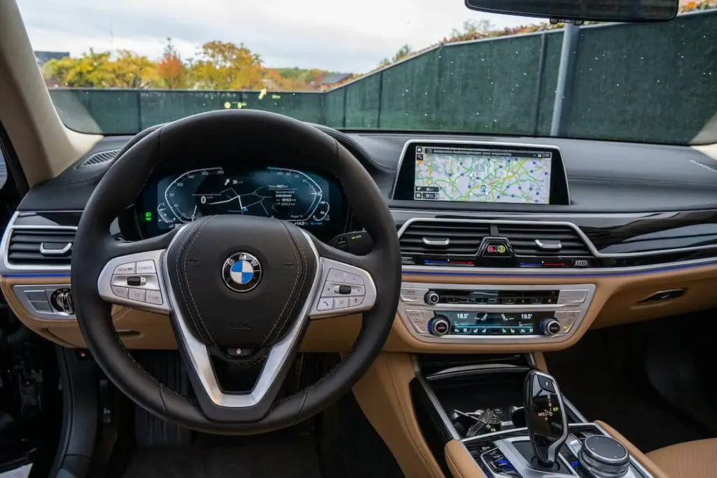 BMW dashboard