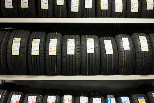 quietest tires sitting on the rack