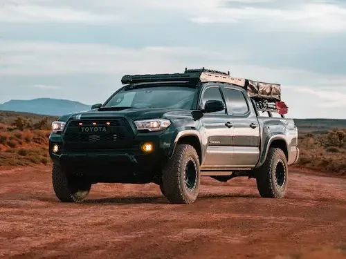 Toyota Tacoma off-road in the desert